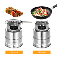 HKM-258835 Compact Portable Windproof Wood Burning Stove