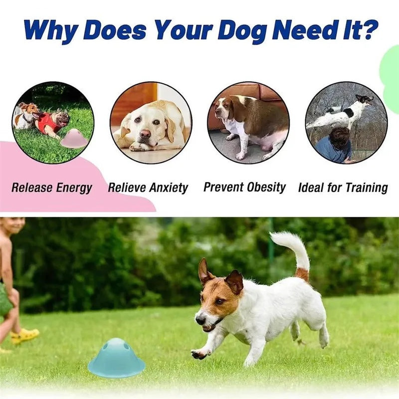 HKM-003603 Interactive Dog Chew Toy with Hidden Treats - Puzzle Toy for Big Dogs, Engaging Entertainment and Intelligence Development