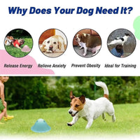 HKM-003603 Interactive Dog Chew Toy with Hidden Treats - Puzzle Toy for Big Dogs, Engaging Entertainment and Intelligence Development