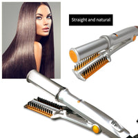 HKM-682963 2-Way Rotating Curling Iron with Adjustable Temperature Control and Safety Auto Shut-off