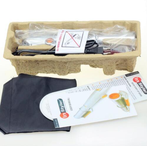 KTX-682963 2-Way Rotating Curling Iron with Adjustable Temperature Control and Safety Auto Shut-off