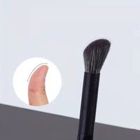 HKM-885907 30-Piece Wooden Handle Animal Hair Makeup Brush Set for Professional Makeup Application