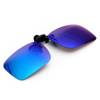 HKM-699475 Clip-On Sunglasses for Men - UV Protection and Stylish Design