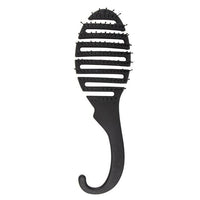HKM-517907 Curved Black Comb with Eight Claws for Versatile Styling