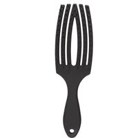 HKM-517907 Curved Black Comb with Eight Claws for Versatile Styling