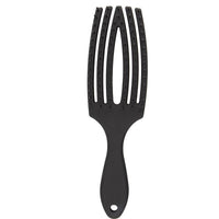 HKM-517907 Curved Black Comb with Eight Claws for Versatile Styling