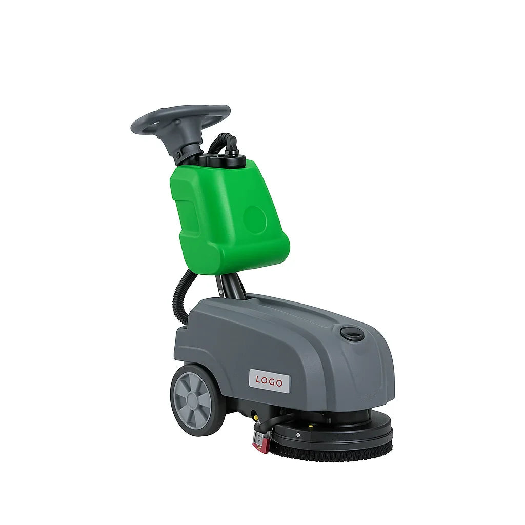 KTX-895315 24V Mini Walk-Behind Floor Scrubber for Small Commercial Spaces