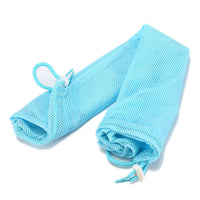 HKM-835859 Mesh Cat Bathing Bag for Grooming and Washing - Multi-Function Small Pet Bathing Solution in Bright Colors