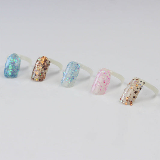 HKM-172179 Crystal Powder for Nail Art - 25 Colors Available, 5g Each, Ideal for Embellishments and Designs