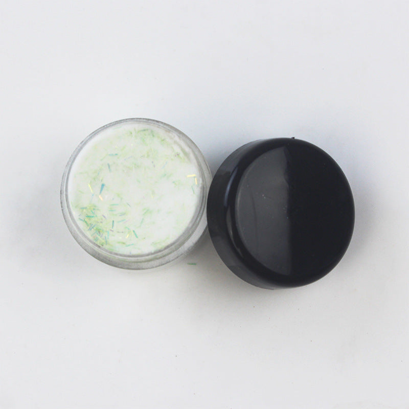 HKM-172179 Crystal Powder for Nail Art - 25 Colors Available, 5g Each, Ideal for Embellishments and Designs