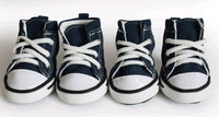 HKM-206355 Denim Canvas Dog Shoes - Waterproof, Non-Slip, Breathable & Comfortable Sports Footwear for Dogs