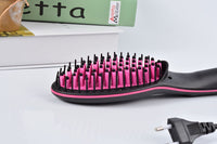 HKM-615059 Electric Hair Straightening Comb with LED Display and PTC Heating Technology