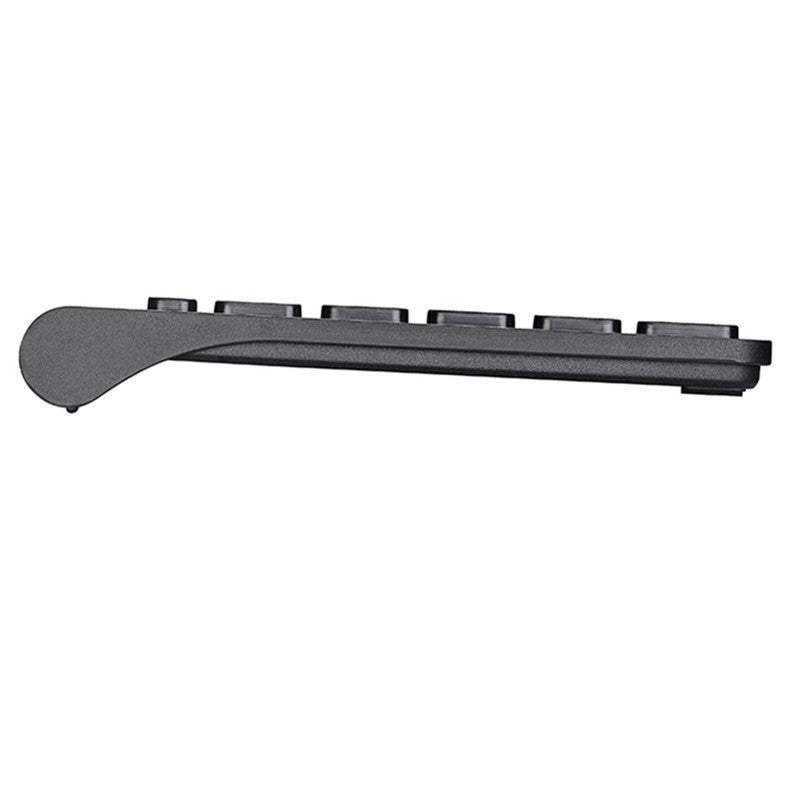 KTX-237907 Wireless Mouse and Keyboard Set with 10m Operating Range and 3 Million Key Life, Black & White