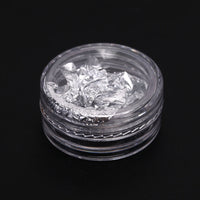 HKM-497555 Ultra-Thin Gold and Silver Nail Art Stickers for Elegant Nail Decorations
