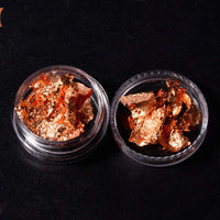 HKM-497555 Ultra-Thin Gold and Silver Nail Art Stickers for Elegant Nail Decorations
