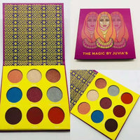 HKM-211283 16-Color Waterproof Eyeshadow Palette with Velvet Texture for Versatile Makeup Looks