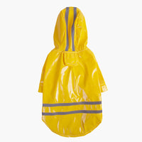 HKM-400659 Reflective Hooded Raincoat for Pets - PU Material in Multiple Colors