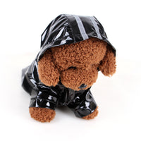 HKM-400659 Reflective Hooded Raincoat for Pets - PU Material in Multiple Colors
