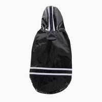 HKM-400659 Reflective Hooded Raincoat for Pets - PU Material in Multiple Colors