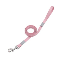 HKM-869587 Reflective Nylon Dog Leash for Enhanced Visibility and Safety