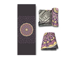 HKM-624723 Portable Non-Slip Travel Fitness Dance Towel and Yoga Mat