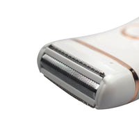HKM-644371 Pearl White Electric Waterproof Rechargeable Shaver for Whole Body Hair Removal