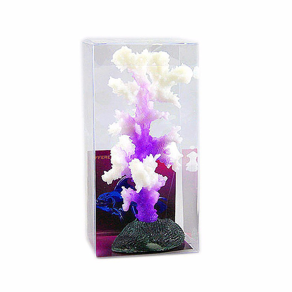 HKM-188499 Artificial Coral Tree - Variety SH205S, Size 14x11x9cm; Variety SH202B, Size 7x7x9cm - Plastic Flower Material