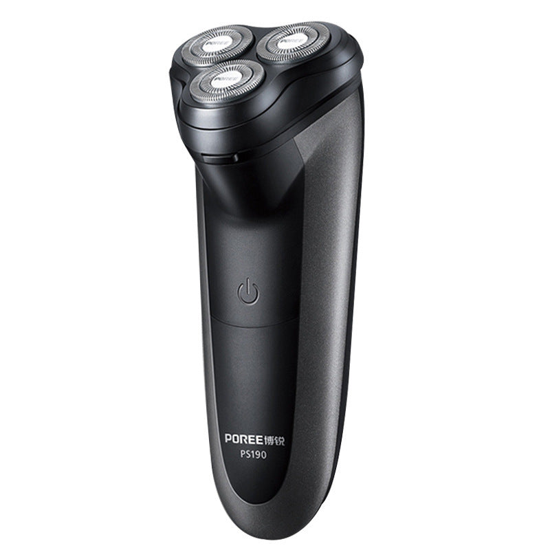 HKM-249491 Intelligent Electric Shaver with Washable Head and USB Charging, 45-Minute Runtime