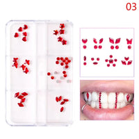 HKM-506451 Tooth Gem Kit with Elegant Gold Gems for Dazzling Smile Creations