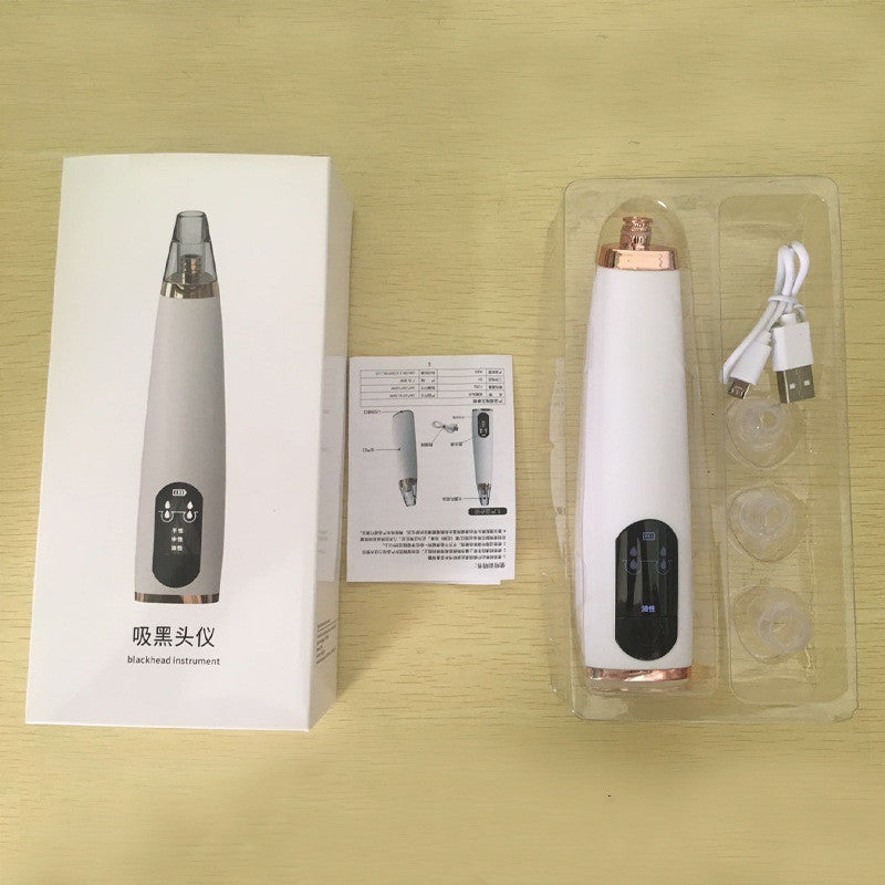 HKM-970899 Electric Blackhead and Acne Removal Cleansing Device with Dead Skin Exfoliation