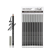 HKM-257555 Matte White & Black Silkworm Eyeliner Set for Smooth Application