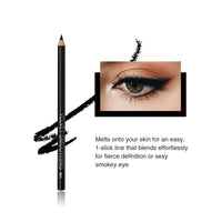 HKM-257555 Matte White & Black Silkworm Eyeliner Set for Smooth Application