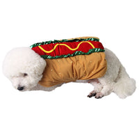 HKM-955411 Cute Pet Costume for Dogs and Cats - Funny Hot Dog Sandwich Outfit for Small to Extra Large Pets