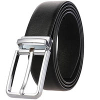 HKM-639059 Adjustable Alloy Pin Buckle Perforated Belt - Model LY35-21746-4