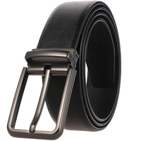 HKM-639059 Adjustable Alloy Pin Buckle Perforated Belt - Model LY35-21746-4