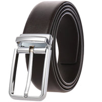 HKM-639059 Adjustable Alloy Pin Buckle Perforated Belt - Model LY35-21746-4
