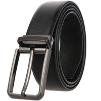 HKM-639059 Adjustable Alloy Pin Buckle Perforated Belt - Model LY35-21746-4