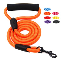 HKM-256723 Durable Nylon Dog Leash with Hand-Holding Design - 1.2m Variety of Colors Available