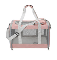 HKM-017427 Lightweight Foldable Cat Carrier Bag with Breathable Mesh Design