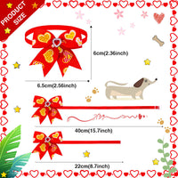 HKM-302995 Pet Love Candy Color Diamond Bow Tie for Pets - Polyester Spring & Autumn Accessory