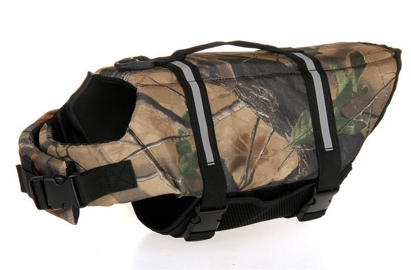 HKM-090259 Dog Life Jacket for Safe Swimming - Adjustable Fit for Medium to Large Breeds, Lightweight & Durable Design