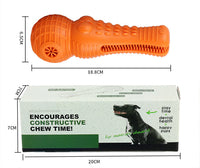 HKM-042963 Interactive Pet Chew Toy with Sound - TPR Molar Stick for Dogs, Available in Blue, Orange, Green
