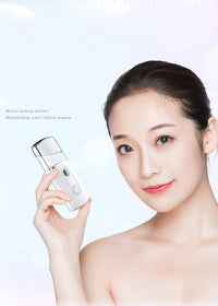 HKM-296275 Portable Nano Facial Mist Humidifier with 20ml Water Tank for Skin Hydration and Care