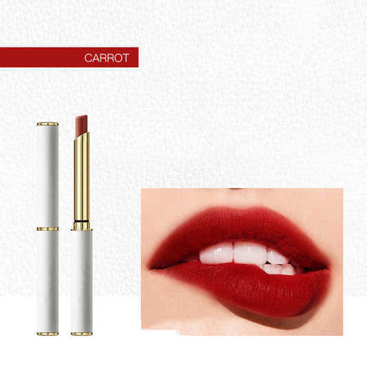HKM-613715 Smooth Matte Velvet Lipstick - Beeswax Formula in Various Shades