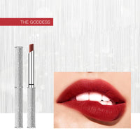 HKM-613715 Smooth Matte Velvet Lipstick - Beeswax Formula in Various Shades