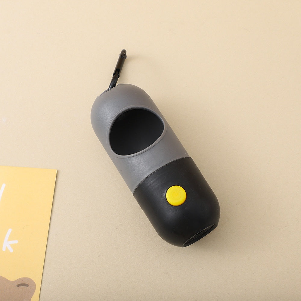 JMT-121354 LED Pet Waste Bag Dispenser for Dogs and Cats - Poop Scooper Bags Holder and Cleaning Accessory