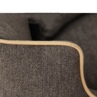 HKM-573651 Warm and Comfortable Bite-Resistant Small Dog Bed - Removable and Washable, Available in Silver Gray, Dark Brown, Navy Blue