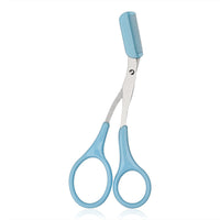 HKM-288019 Eyebrow Trimmer Scissors with Built-in Comb for Precision Grooming and Shaping
