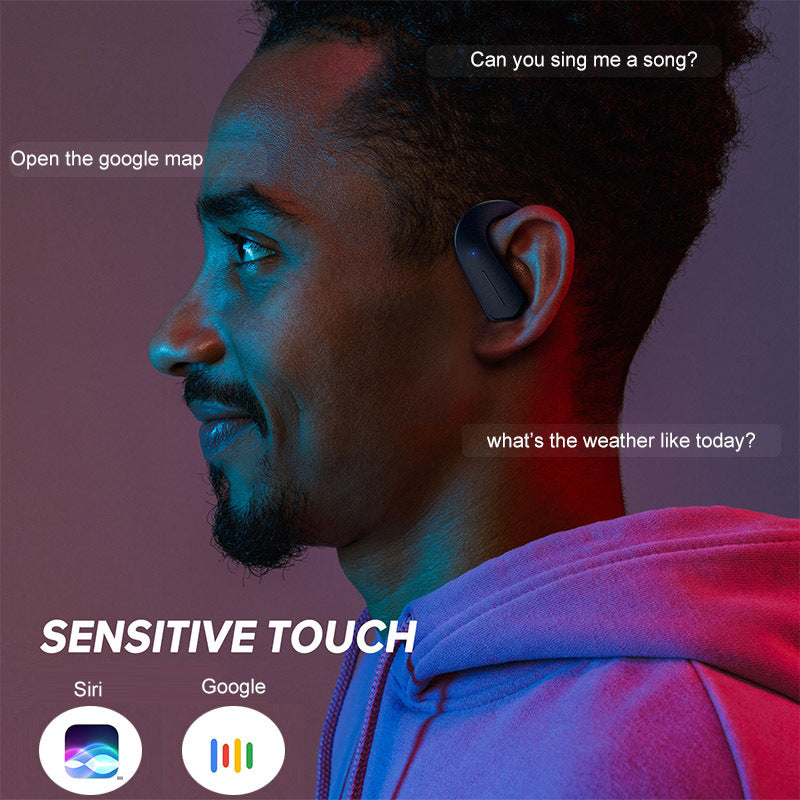 KTX-950547 Wireless Sports Headphones with 36-Hour Playtime, IPX7 Waterproof, and Noise-Canceling Microphone