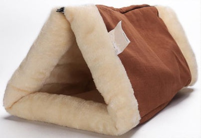 HKM-997331 Cozy Cat Tunnel Sleeping Bag Nest with Crinkle Sound for Enhanced Playtime